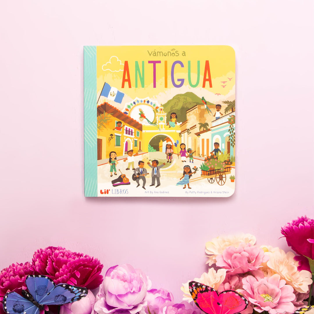 Image of VÁMONOS: Antigua board book.